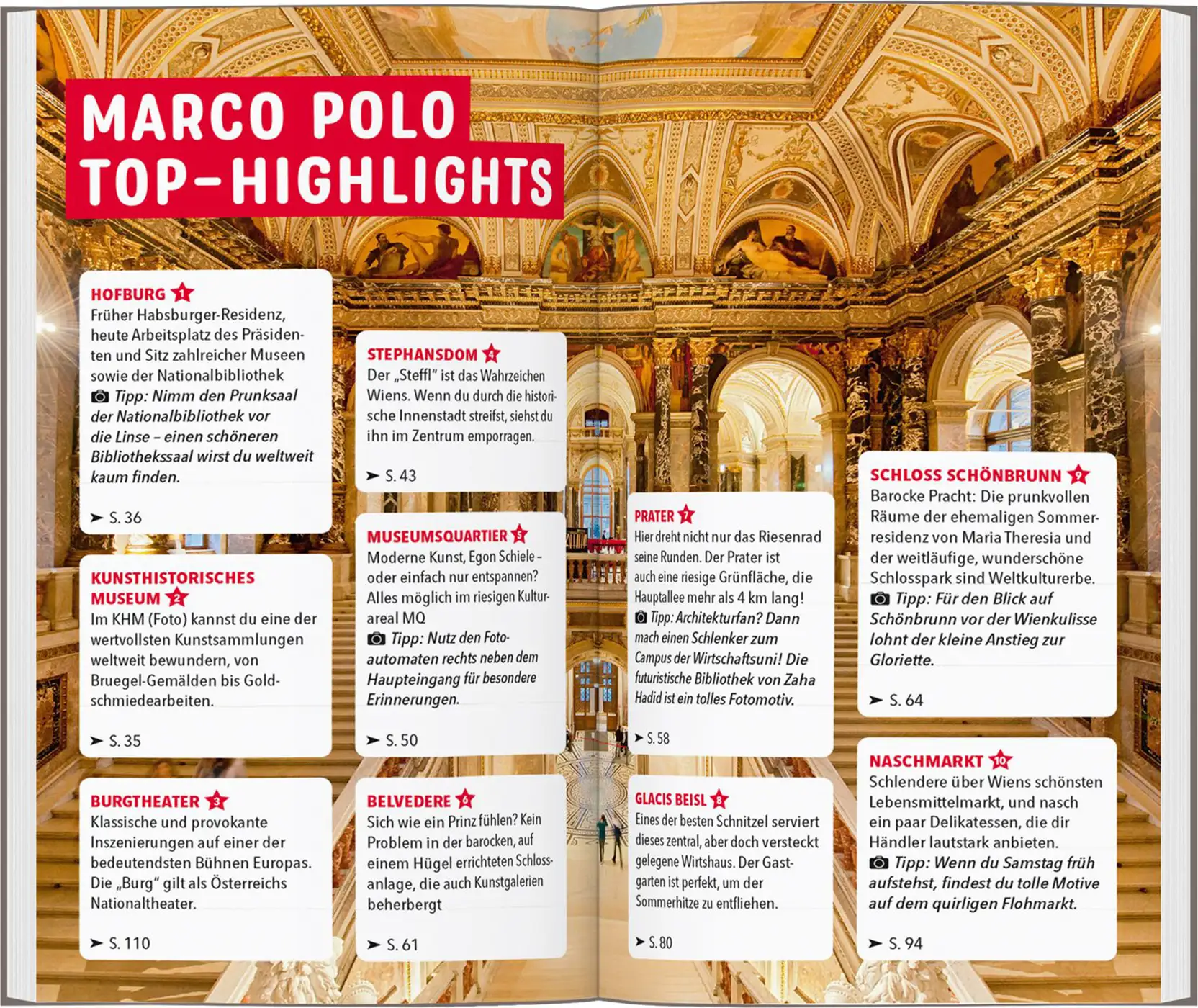 Buch Wien Marco Polo Highlights