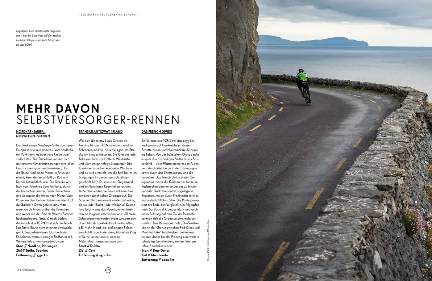 Radtouren Buch Inhalt Selbstversorger