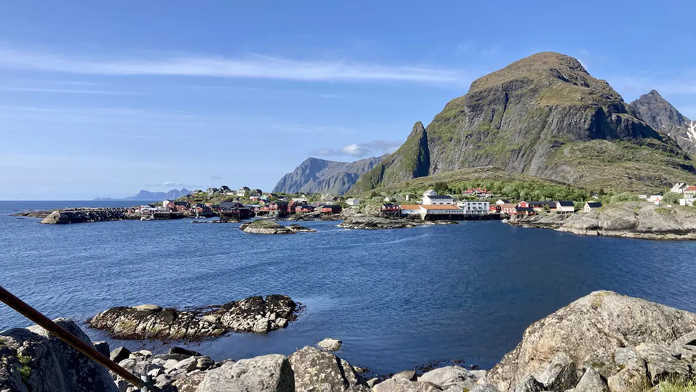 Norwegen Berge Meer