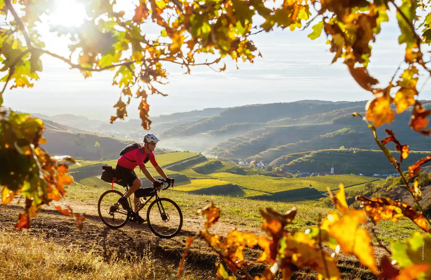 Radfahrer Herbst Buchinhalt