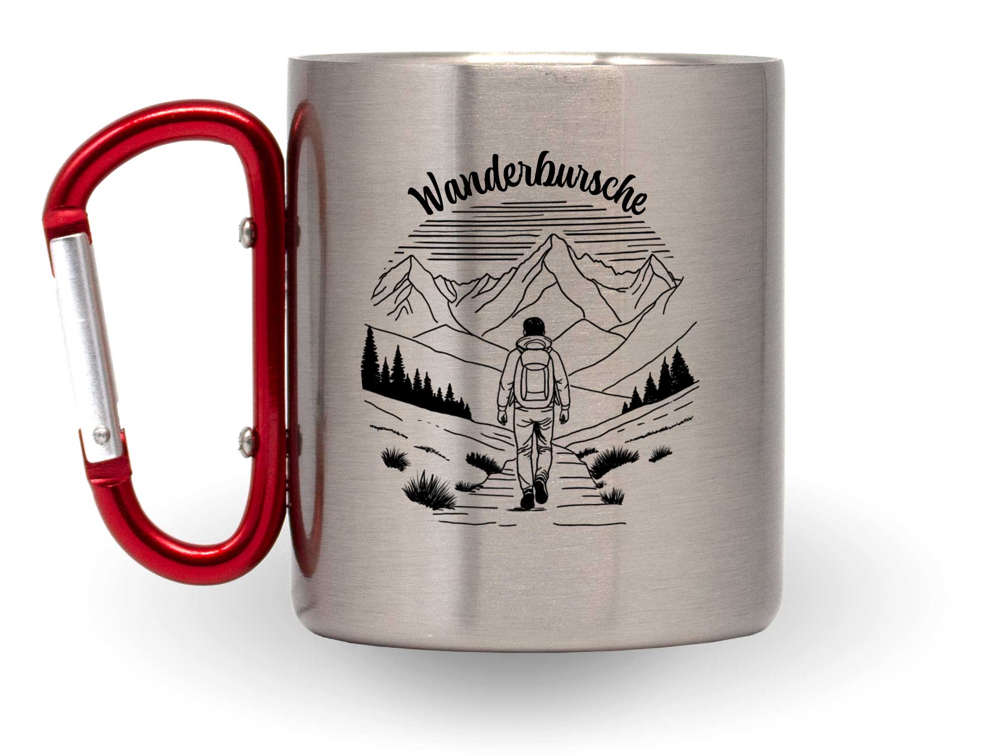 Karabinertasse "Wanderbursche"