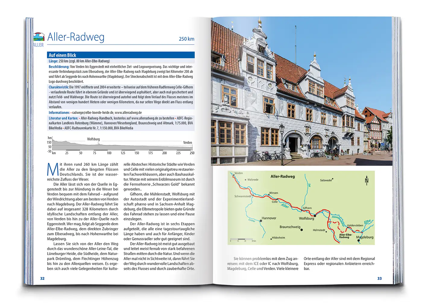 Radtourenbuch Aller-Radweg