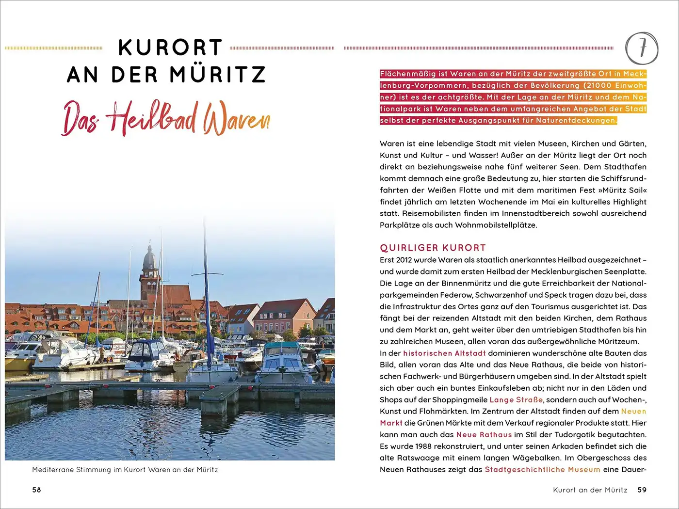 Camperbuch Wohnmobil Flüsse Kurort an der Müritz
