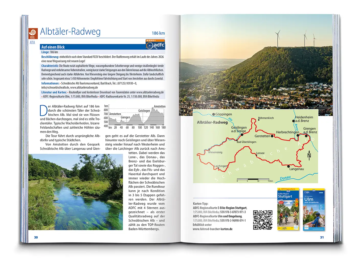 Radtourenbuch Innen Albtäler-Radweg