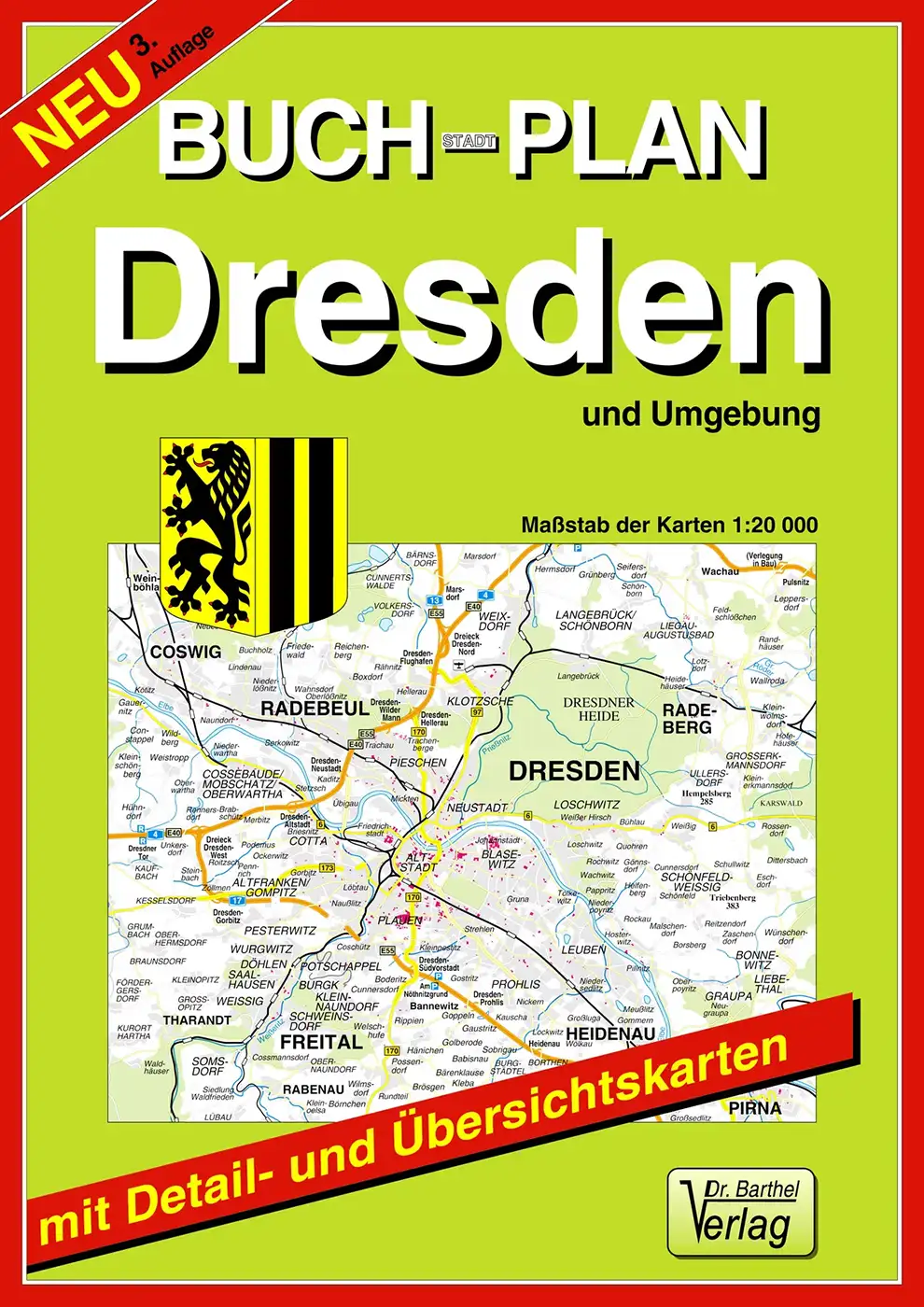Stadtplan Dresden Buch Barthel Verlag