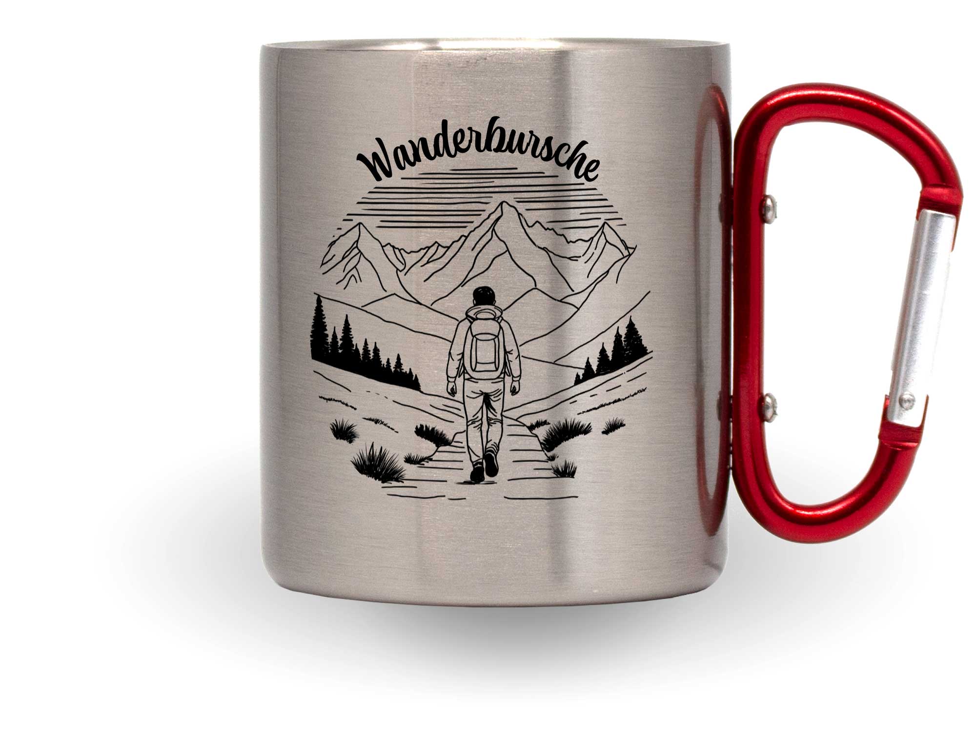 Karabinertasse "Wanderbursche"