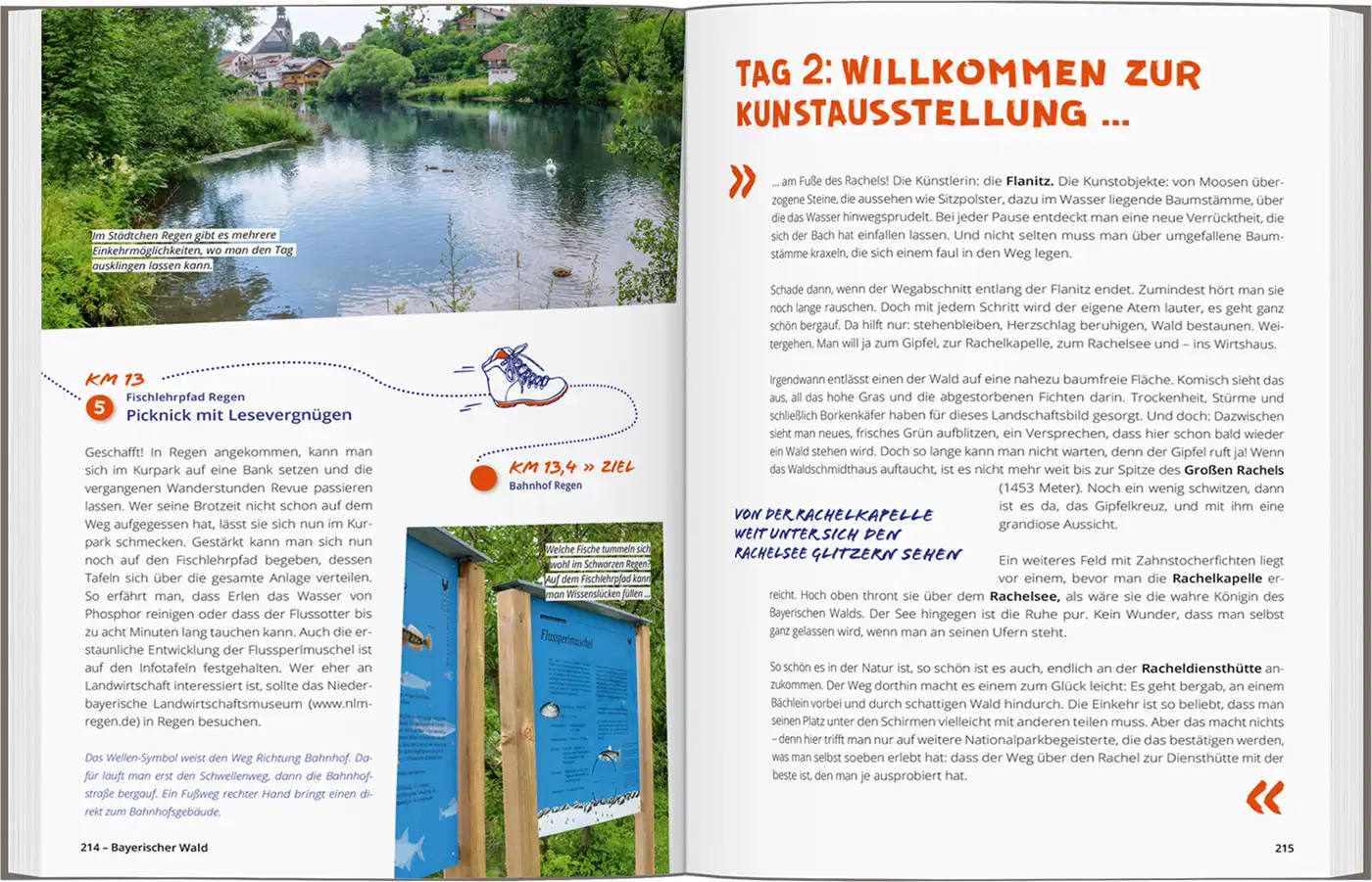 Wanderbuch innen Deutschland