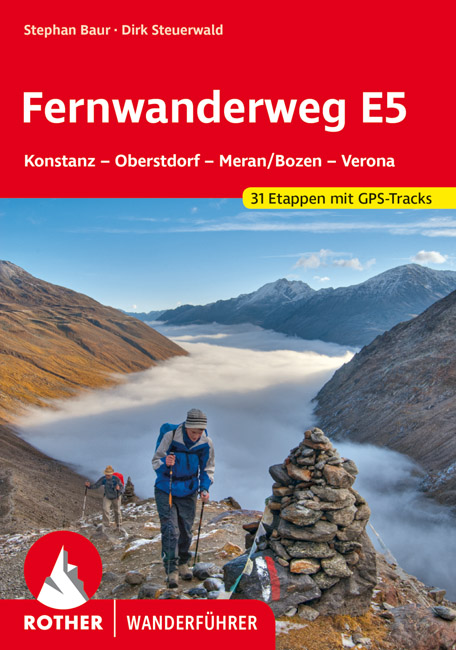 Buch Fernwanderweg E5 Rother