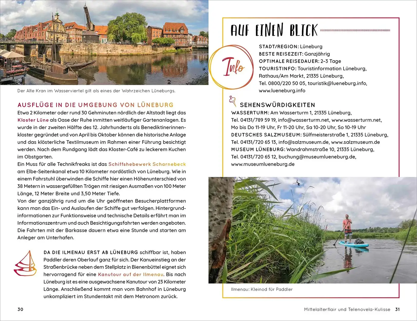 Buch Tipps mit Sehenswürdigkeiten Lüneburg