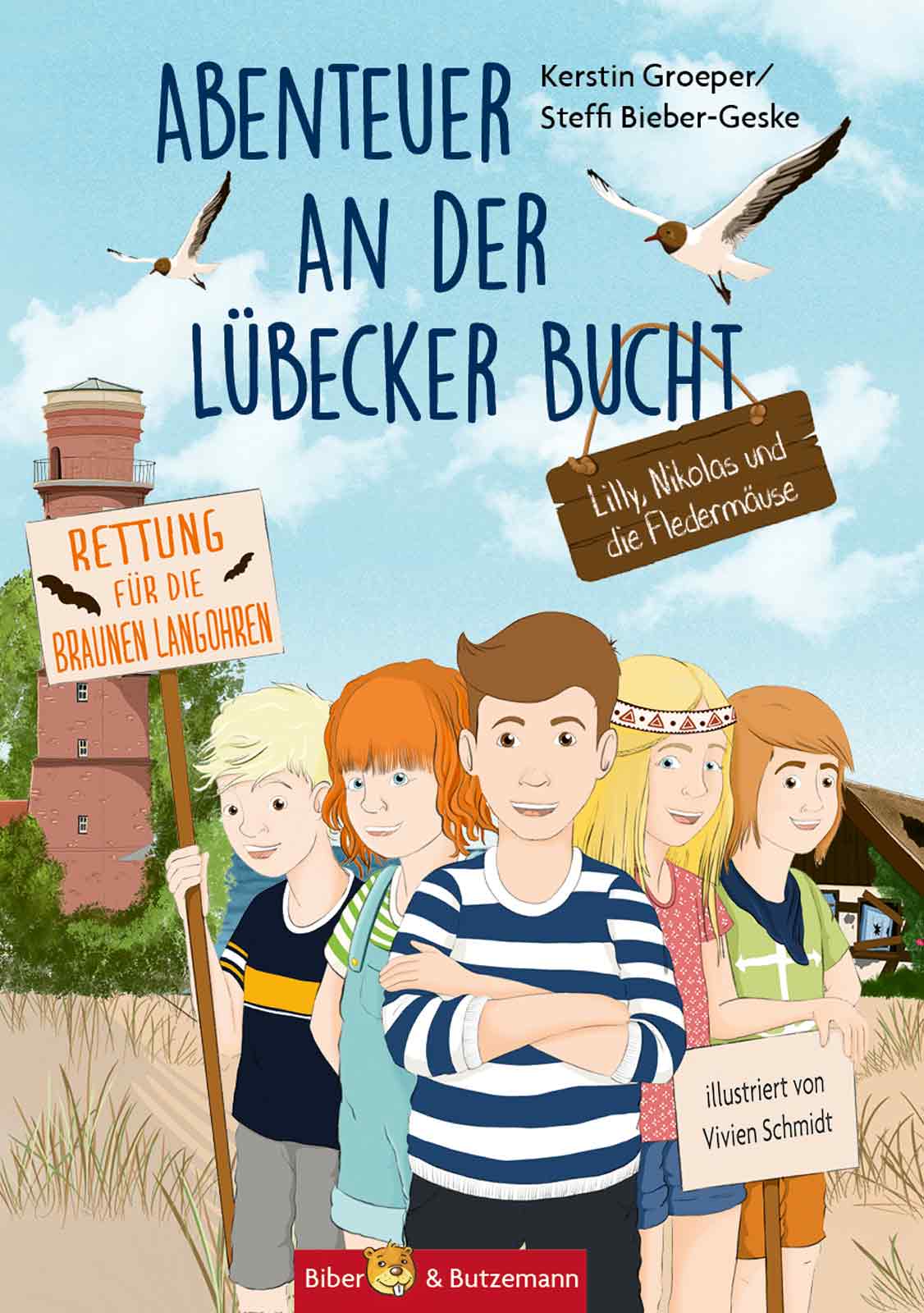 Kinderbuch Lübecker Bucht Abenteuer Fledermäuse