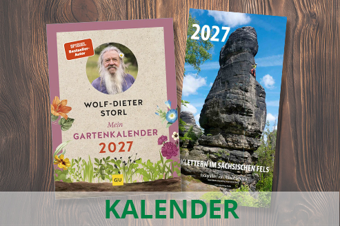 Kalender 2027 Sächsische Schweiz Klettern Gartenkalender