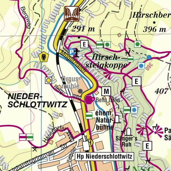 Karte Niederschlottwitz