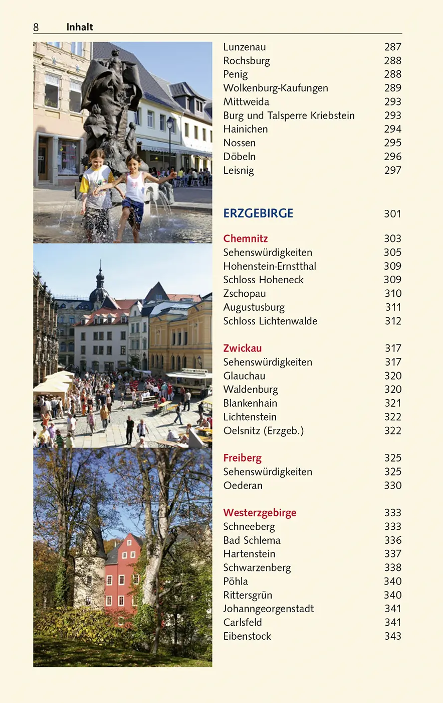 Reiseführer Sachsen Erzgebirge
