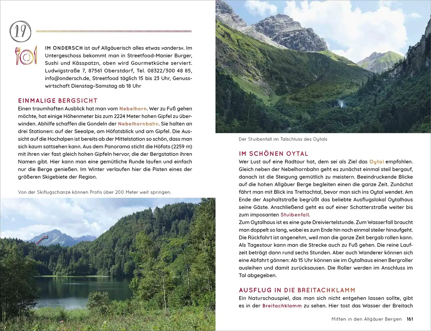 Buch für Camper Berge Tipps