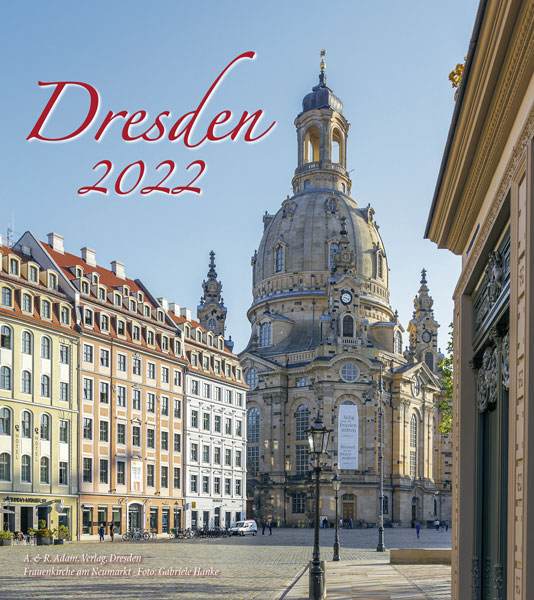 Kalender Dresden 2022 Frauenkirche