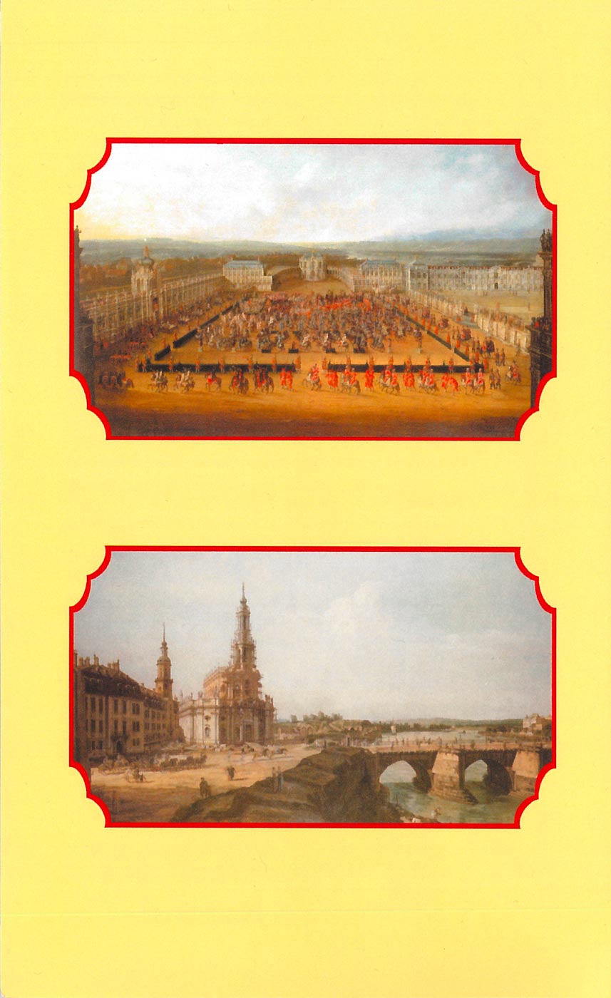 Stadtplan Dresden 1755