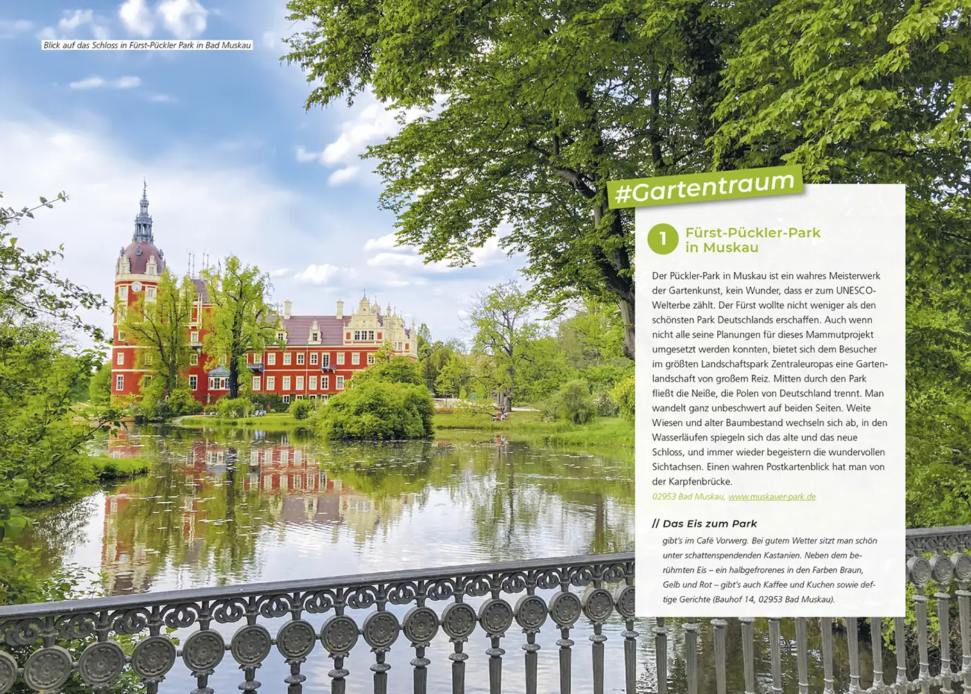 Reisebuch Sachsen Bad Muskau