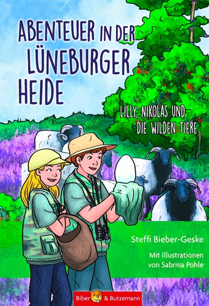 Kinderbuch Lündeburger Heide Kinder Schafe