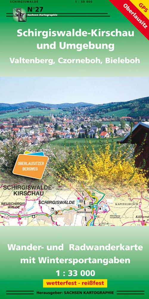 Wanderkarte Schirgiswalde - Kirschau und Umgebung